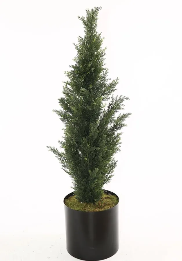 UV PLASTIC MINI CEDAR TREE 120CM 0109012